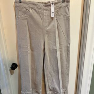 Chico's Light Beige Denim Pants